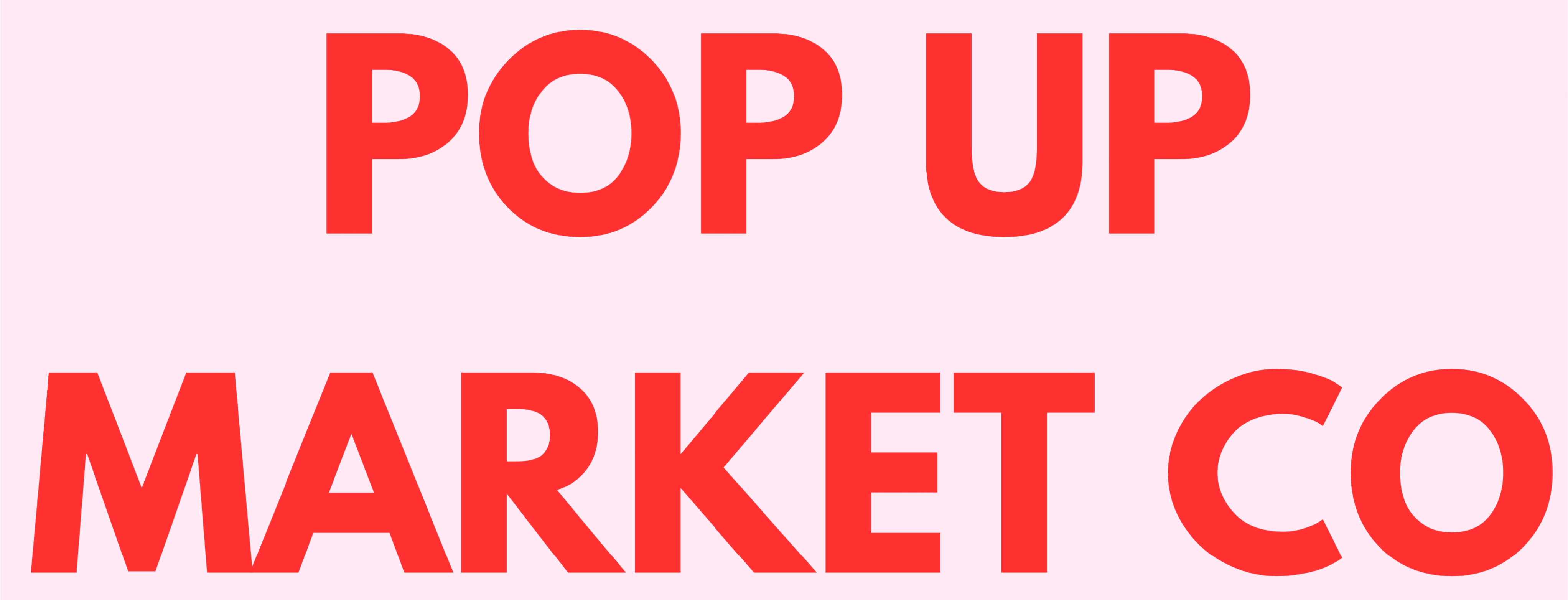 Pop Up Market Co logo.