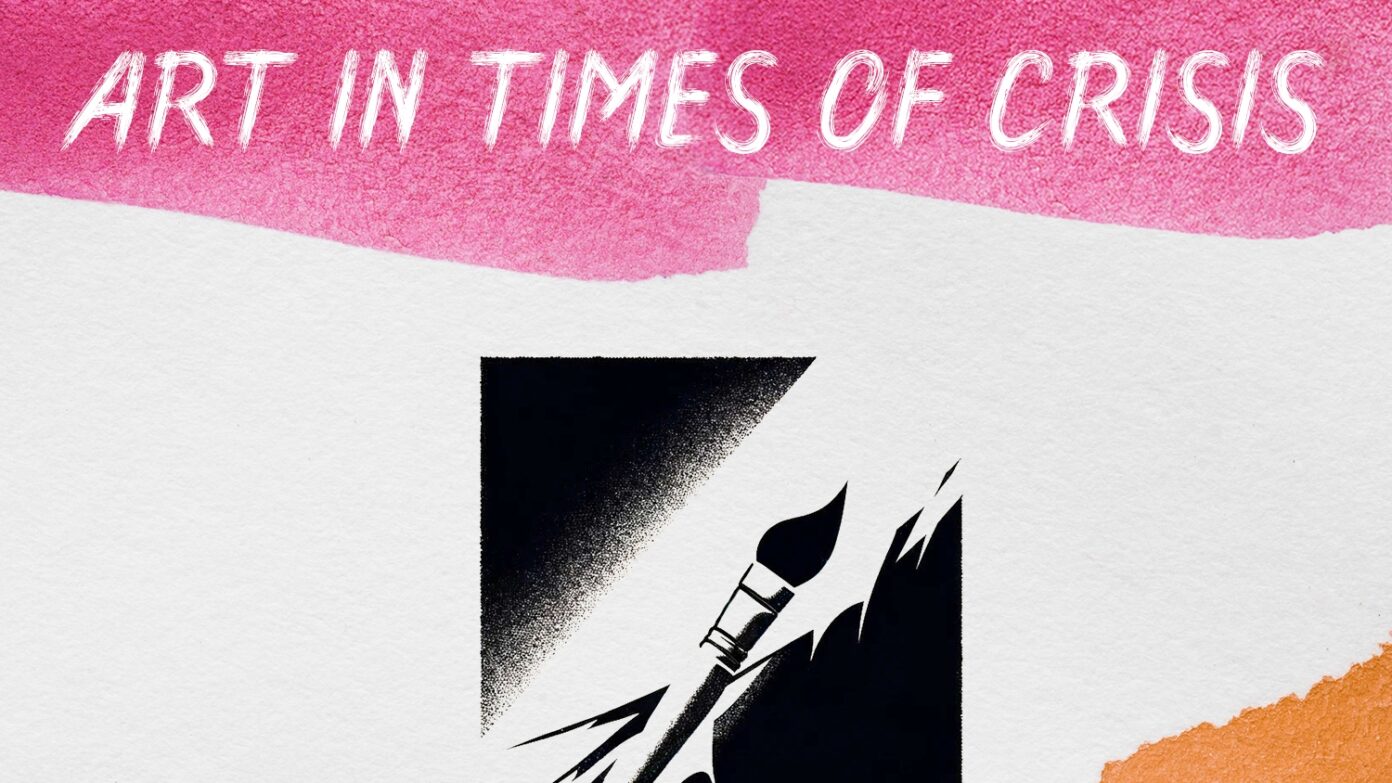 Art in Times of Crisis poster.
