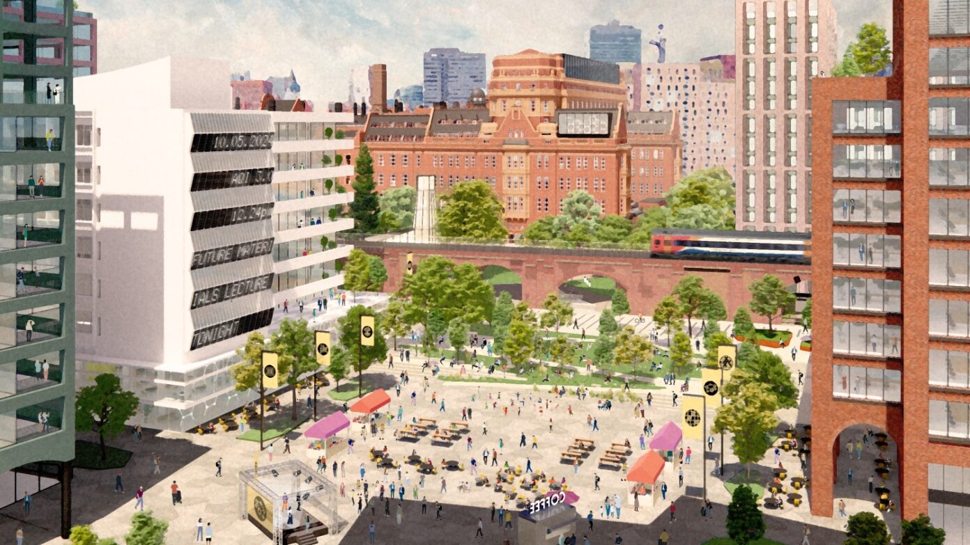 Artist's impression of ID Manchester.